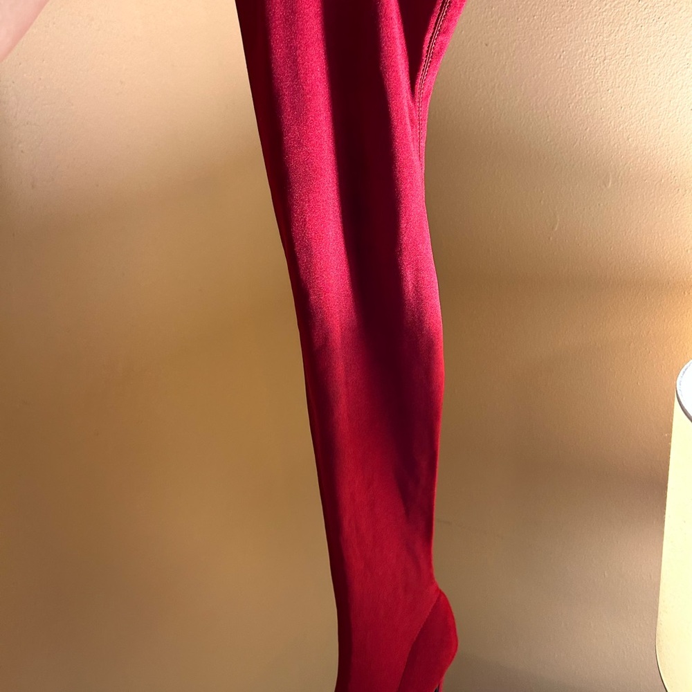 Vibrant Red Leggings